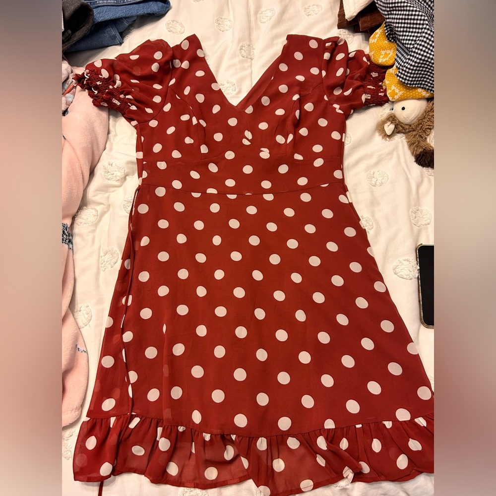 red and white Francesca dress - Picture 1 of 2